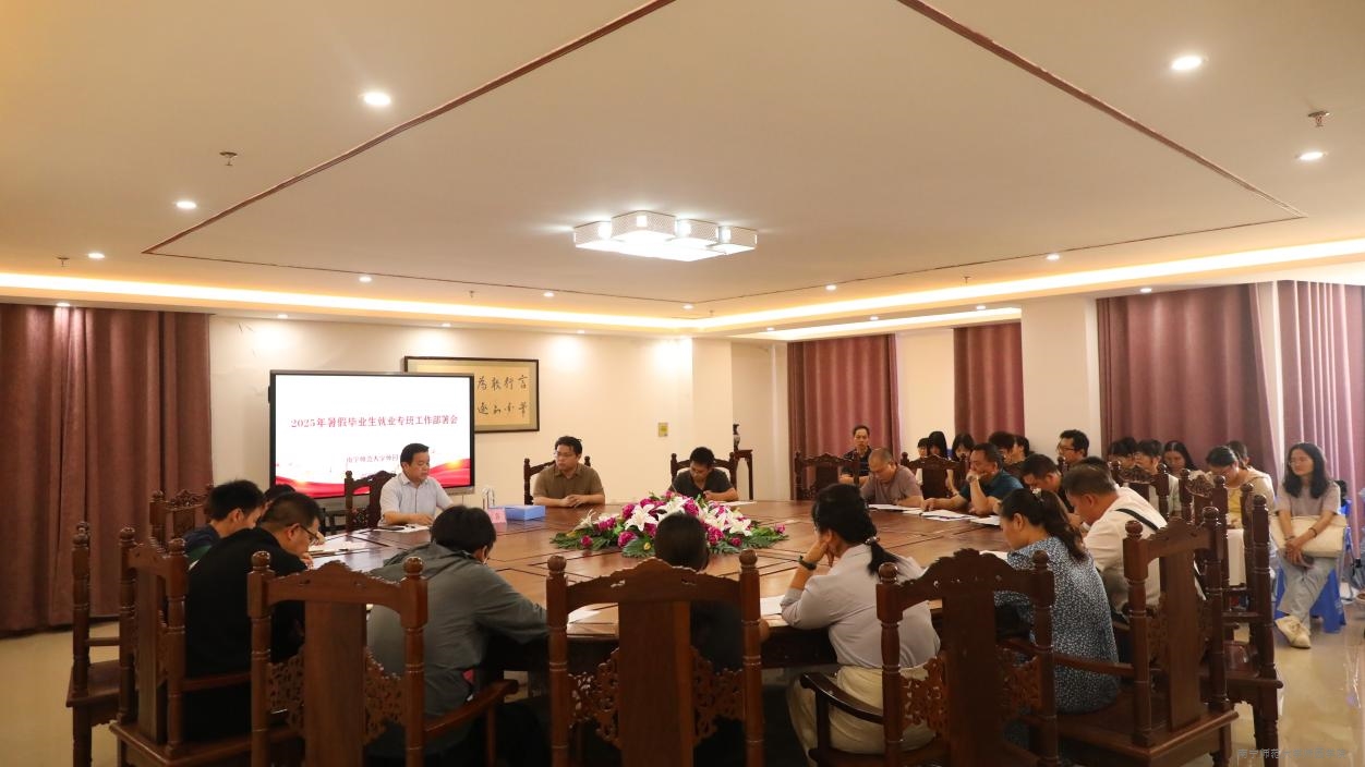 我院召开2025年暑假毕业生就业专班工作部署会