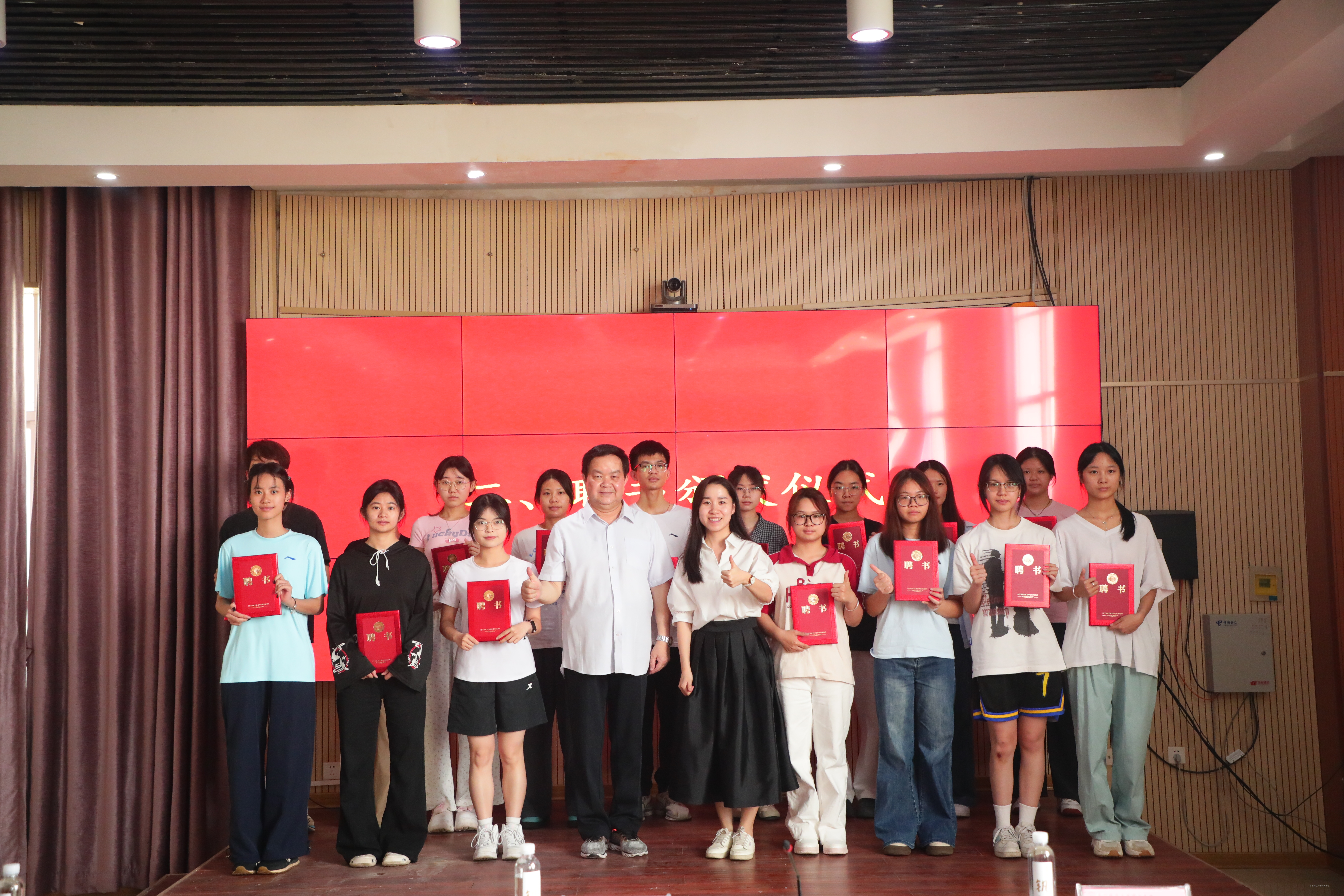 我校举行上林县文旅推荐官聘任仪式